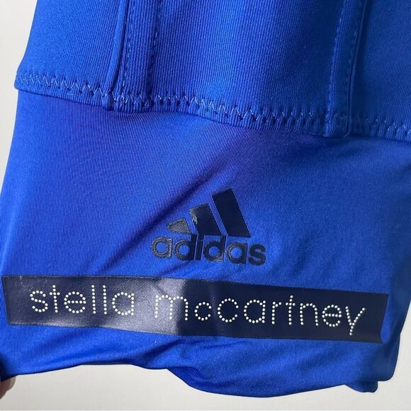 Adidas x Stella McCartney Royal Blue Capri Workout leggings - Picture 4 of 7
